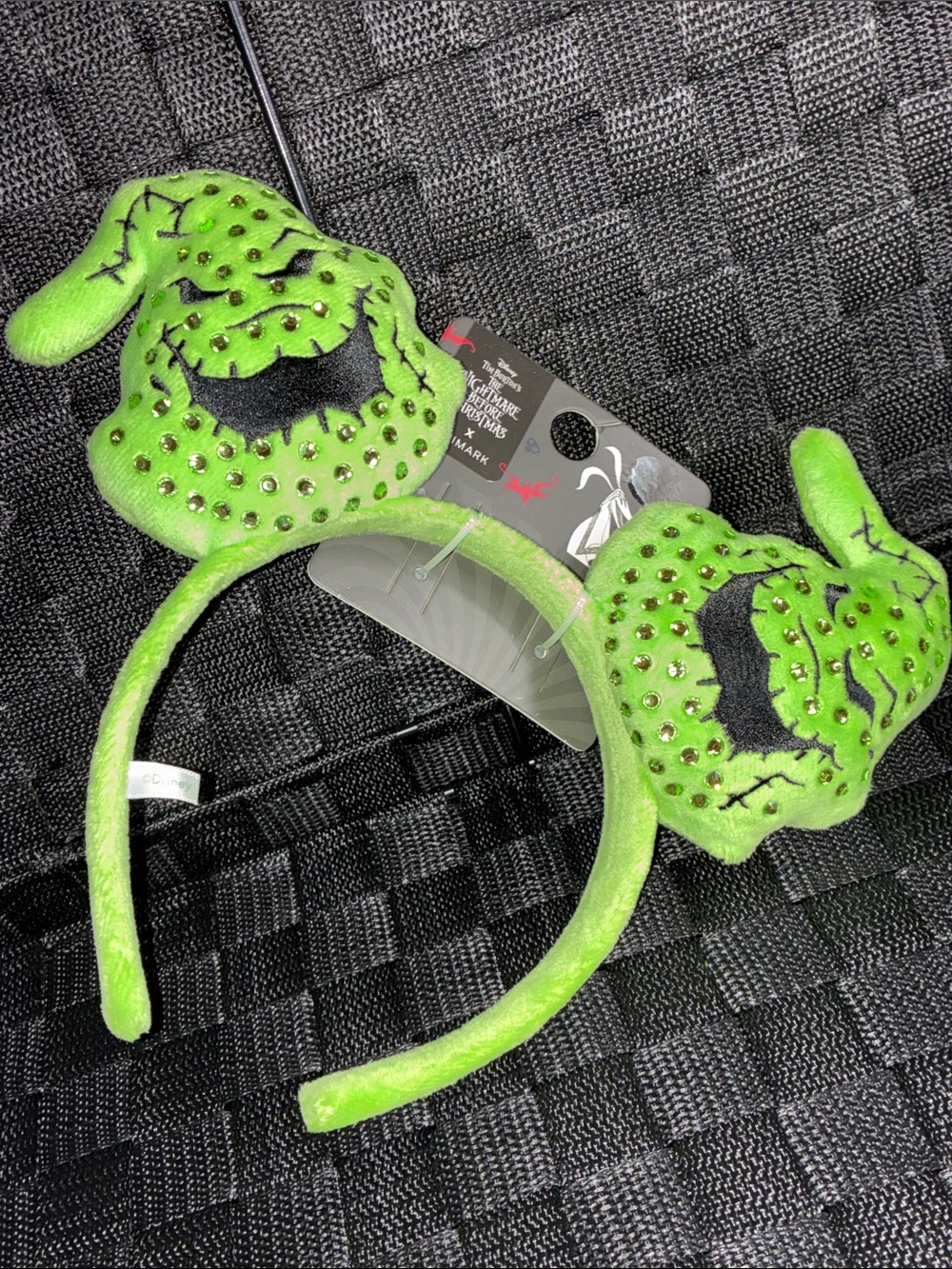 Disney NBC Oogie boogie rhinestone ears